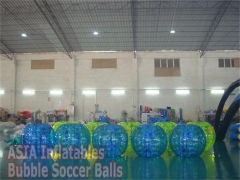 Boules de football à bulle