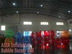Beautiful appearance Colorful Bubble Soccer Ball