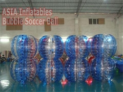 Fantastic Half Color Bubble Soccer Ball