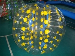 Balle de ballon à bulles de points colorés