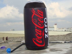 Beautiful appearance Coca Cola Inflatable Can
