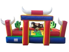 Inflatable Surfboards, Rodeo Mechanical Bull Game and Durable, Safe.