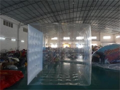 Ballon cube transparent