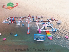 Subic Inflatable Folating Island Water Park Wholesale