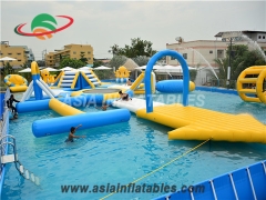 Attractive Appearance Inflatable Water Aqua Run Challenge Aqua Park