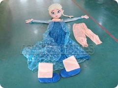 costumes de mascotte princesse