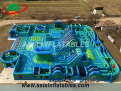 Inflatable Outdoor Bouncer Slide Playground Theme Parks, Inflatable Car Showcase With Wholesale Price