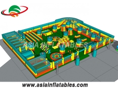 Best Selling Inflatable World Indoor Playground Theme Parks