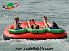 Extreme Inflatable Towable 3 Person Floating Towable Water Ski Tube Raft