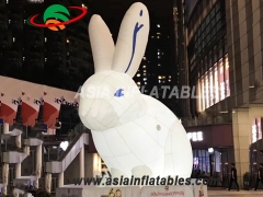 Durable Advertising Inflatable Rabbit For Mall
