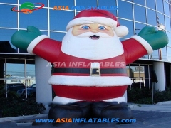 Hot sale Advertising Decoration Mascots Inflatable Christmas Santas