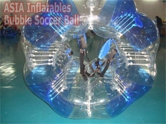 Half Color Bubble Soccer Ball
