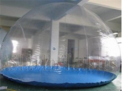 Salle à bulles gonflable