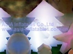 Éclairage led décoration gonflable noël