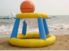 Jeux gonflables d'eau de basket-ball