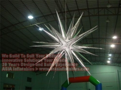 Silvery Inflatable Star