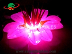  fleur gonflable d'éclairage coloré