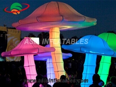 changement de couleur led lumière de champignon