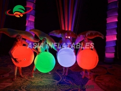 ballon interactif gonflable avec lumière led