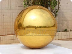 Ballon miroir doré