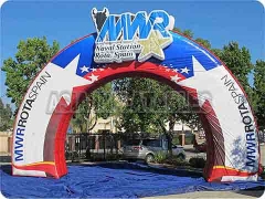Advertising Inflatable Billboard Arch