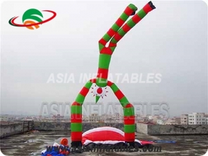 double legs  inflatable air dancer man