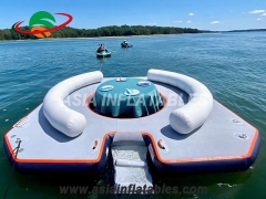 plate-forme de salon d'abri de soleil de tente de bateau gonflable