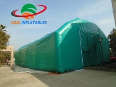 Double Tente militaire gonflable portable pour l'aide humanitaire