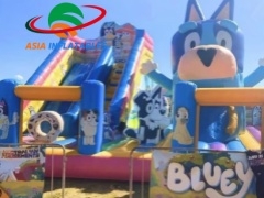 Gonflable géant Funcity à thème Bluey à vendre fabricants