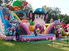 Aire de jeux gonflable Pat'Patrouille Fun World à vendre fabricants