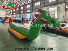 Bateau banane gonflable Licorne