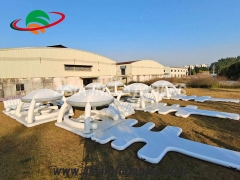 Inflatables Floating Dock Party Banas