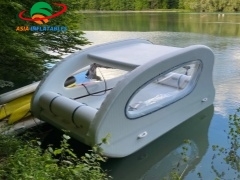 Bateau-maison gonflable
