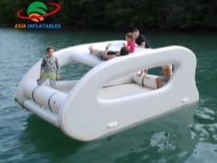 Bateau-maison gonflable