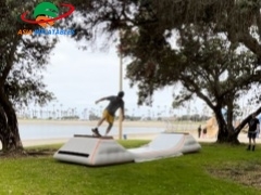 Rampes de skate gonflables