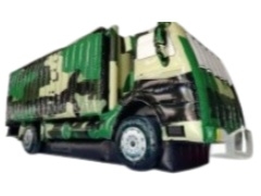 Camion militaire gonflable